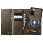 CaseMe C49 Magnetic RFID Blocking Detachable Wallet Leather Phone Case – Magnetic, Card Slot, Leather, For Samsung Galaxy S21 Ultra 5G, For Samsung Galaxy S20 Ultra, For Samsung Galaxy S20, For Samsung Galaxy S20+