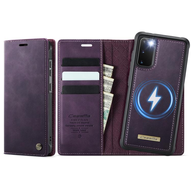 CaseMe C49 Magnetic RFID Blocking Detachable Wallet Leather Phone Case – Magnetic, Card Slot, Leather, For Samsung Galaxy S21 Ultra 5G, For Samsung Galaxy S20 Ultra, For Samsung Galaxy S20, For Samsung Galaxy S20+