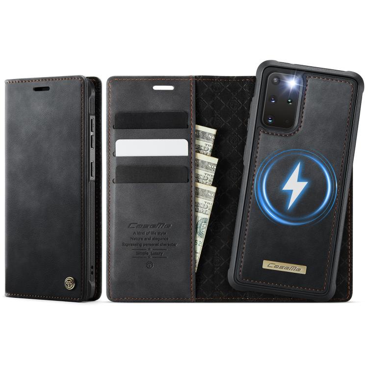 CaseMe C49 Magnetic RFID Blocking Detachable Wallet Leather Phone Case – Magnetic, Card Slot, Leather, For Samsung Galaxy S21 Ultra 5G, For Samsung Galaxy S20 Ultra, For Samsung Galaxy S20, For Samsung Galaxy S20+