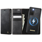 CaseMe C49 Magnetic RFID Blocking Detachable Wallet Leather Phone Case – Magnetic, Card Slot, Leather, For Samsung Galaxy S21 Ultra 5G, For Samsung Galaxy S20 Ultra, For Samsung Galaxy S20, For Samsung Galaxy S20+