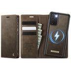 CaseMe C49 Magnetic RFID Blocking Detachable Wallet Leather Phone Case – Magnetic, Card Slot, Leather, For Samsung Galaxy S21 Ultra 5G, For Samsung Galaxy S20 Ultra, For Samsung Galaxy S20, For Samsung Galaxy S20+