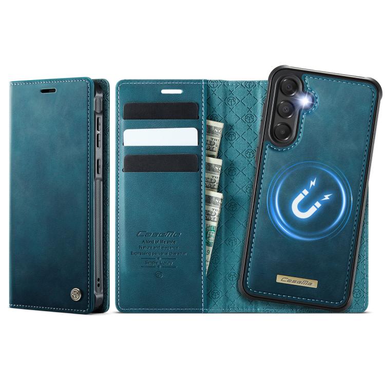 CaseMe C49 Magnetic RFID Blocking Detachable Wallet Leather Phone Case, For Samsung Galaxy S24 FE 5G, For Samsung Galaxy A14 5G / M44, For Samsung Galaxy A55 / A35 5G, For Samsung Galaxy S24 Ultra 5G