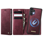 CaseMe C49 Magnetic RFID Blocking Detachable Wallet Leather Phone Case – Magnetic, Card Slot, Leather, For Samsung Galaxy S23+ 5G, For Samsung Galaxy S23 5G, For Samsung Galaxy A13 / A04s, For Samsung Galaxy S20 FE