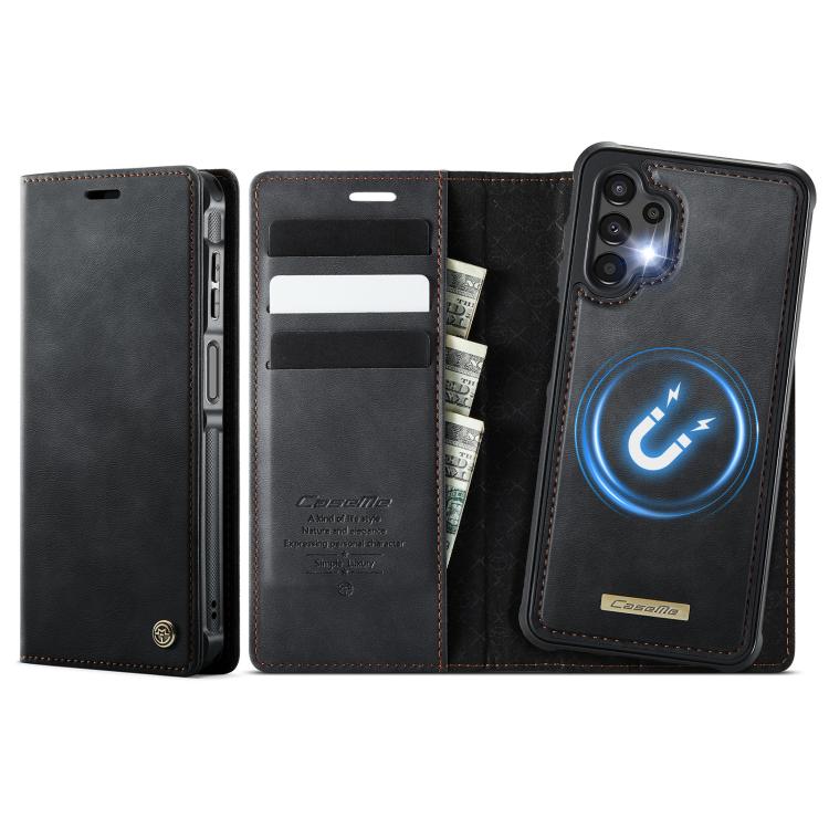 CaseMe C49 Magnetic RFID Blocking Detachable Wallet Leather Phone Case – Magnetic, Card Slot, Leather, For Samsung Galaxy S23+ 5G, For Samsung Galaxy S23 5G, For Samsung Galaxy A13 / A04s, For Samsung Galaxy S20 FE