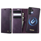 CaseMe C49 Magnetic RFID Blocking Detachable Wallet Leather Phone Case – Magnetic, Card Slot, Leather, For Samsung Galaxy S23+ 5G, For Samsung Galaxy S23 5G, For Samsung Galaxy A13 / A04s, For Samsung Galaxy S20 FE