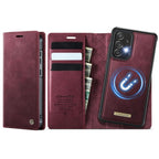 CaseMe C49 Magnetic RFID Blocking Detachable Wallet Leather Phone Case – Magnetic, Card Slot, Leather, For Samsung Galaxy A52 / A52s, For Samsung Galaxy S21 FE 5G, For Samsung Galaxy S21 5G, For Samsung Galaxy S21+ 5G