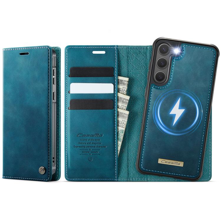 CaseMe C49 Magnetic RFID Blocking Detachable Wallet Leather Phone Case – Magnetic, Card Slot, Leather, For Samsung Galaxy S23+ 5G, For Samsung Galaxy S23 5G, For Samsung Galaxy A13 / A04s, For Samsung Galaxy S20 FE