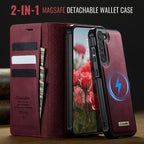 CaseMe C49 Magnetic RFID Blocking Detachable Wallet Leather Phone Case – Magnetic, Card Slot, Leather, For Samsung Galaxy S23+ 5G, For Samsung Galaxy S23 5G, For Samsung Galaxy A13 / A04s, For Samsung Galaxy S20 FE