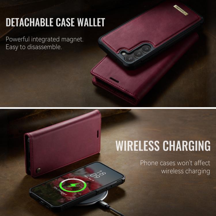 CaseMe C49 Magnetic RFID Blocking Detachable Wallet Leather Phone Case – Magnetic, Card Slot, Leather, For Samsung Galaxy S23+ 5G, For Samsung Galaxy S23 5G, For Samsung Galaxy A13 / A04s, For Samsung Galaxy S20 FE