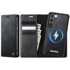 CaseMe C49 Magnetic RFID Blocking Detachable Wallet Leather Phone Case – Magnetic, Card Slot, Leather, For Samsung Galaxy S23+ 5G, For Samsung Galaxy S23 5G, For Samsung Galaxy A13 / A04s, For Samsung Galaxy S20 FE