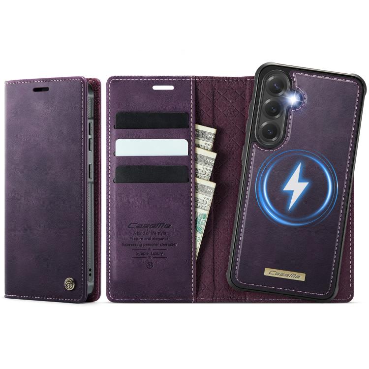 CaseMe C49 Magnetic RFID Blocking Detachable Wallet Leather Phone Case, For Samsung Galaxy A15, For Samsung Galaxy S23 FE 5G, For Samsung Galaxy A54 5G, For Samsung Galaxy S23 Ultra 5G