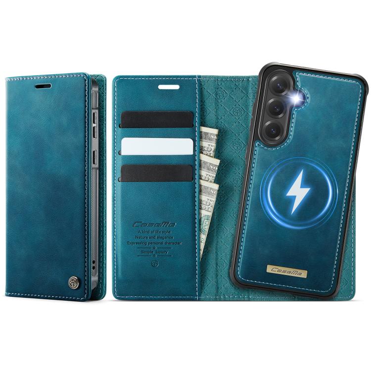 CaseMe C49 Magnetic RFID Blocking Detachable Wallet Leather Phone Case, For Samsung Galaxy S24 / S25, For Samsung Galaxy S24+ / S25+, For Samsung Galaxy S25 Ultra 5G, For Samsung Galaxy A16 5G
