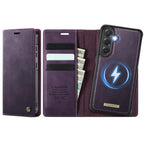 CaseMe C49 Magnetic RFID Blocking Detachable Wallet Leather Phone Case, For Samsung Galaxy S24 / S25, For Samsung Galaxy S24+ / S25+, For Samsung Galaxy S25 Ultra 5G, For Samsung Galaxy A16 5G