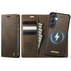 CaseMe C49 Magnetic RFID Blocking Detachable Wallet Leather Phone Case, For Samsung Galaxy S24 / S25, For Samsung Galaxy S24+ / S25+, For Samsung Galaxy S25 Ultra 5G, For Samsung Galaxy A16 5G