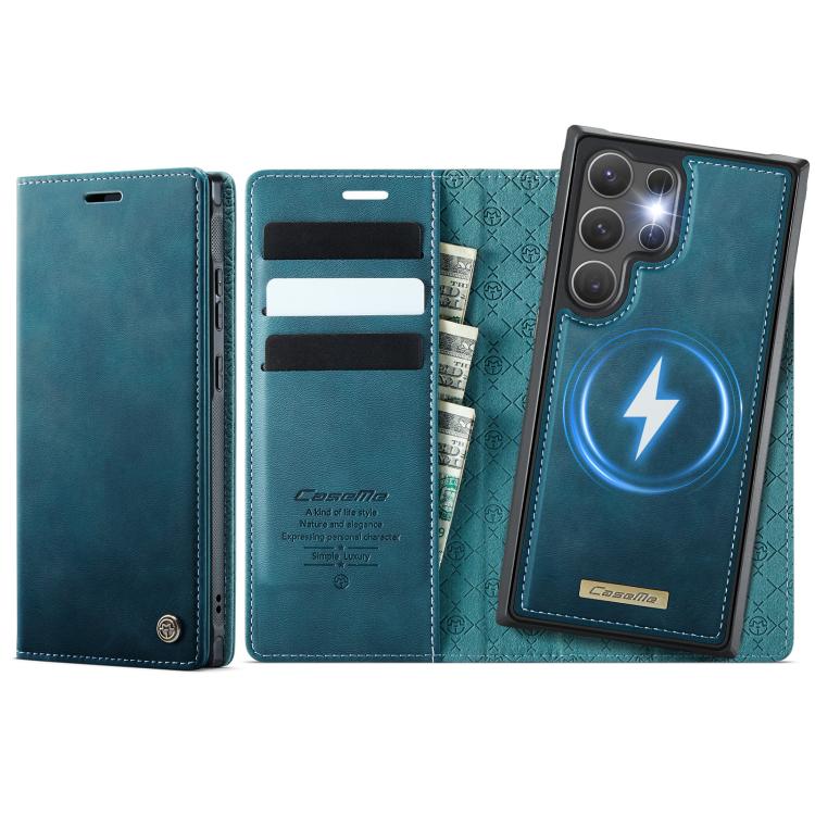 CaseMe C49 Magnetic RFID Blocking Detachable Wallet Leather Phone Case, For Samsung Galaxy S24 FE 5G, For Samsung Galaxy A14 5G / M44, For Samsung Galaxy A55 / A35 5G, For Samsung Galaxy S24 Ultra 5G
