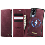 CaseMe C49 Magnetic RFID Blocking Detachable Wallet Leather Phone Case – Magnetic, Card Slot, Leather, For Samsung Galaxy A57 5G, For Samsung Galaxy A17, For Samsung Galaxy S25 Edge 5G, For Samsung Galaxy A56 5G