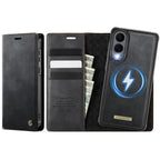 CaseMe C49 Magnetic RFID Blocking Detachable Wallet Leather Phone Case – Magnetic, Card Slot, Leather, For Samsung Galaxy A57 5G, For Samsung Galaxy A17, For Samsung Galaxy S25 Edge 5G, For Samsung Galaxy A56 5G