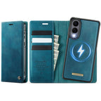 CaseMe C49 Magnetic RFID Blocking Detachable Wallet Leather Phone Case – Magnetic, Card Slot, Leather, For Samsung Galaxy A57 5G, For Samsung Galaxy A17, For Samsung Galaxy S25 Edge 5G, For Samsung Galaxy A56 5G