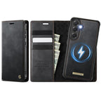CaseMe C49 Magnetic RFID Blocking Detachable Wallet Leather Phone Case – Magnetic, Card Slot, Leather, For Galaxy S25 FE / S26 FE 5G, For Samsung Galaxy S26+ 5G, For Samsung Galaxy S26 Ultra 5G, For Samsung Galaxy S26 5G