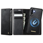 CaseMe C49 Magnetic RFID Blocking Detachable Wallet Leather Phone Case – Magnetic, Card Slot, Leather, For Samsung Galaxy A57 5G, For Samsung Galaxy A17, For Samsung Galaxy S25 Edge 5G, For Samsung Galaxy A56 5G