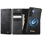CaseMe C49 Magnetic RFID Blocking Detachable Wallet Leather Phone Case – Magnetic, Card Slot, Leather, For Samsung Galaxy A57 5G, For Samsung Galaxy A17, For Samsung Galaxy S25 Edge 5G, For Samsung Galaxy A56 5G