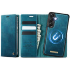CaseMe C49 Magnetic RFID Blocking Detachable Wallet Leather Phone Case – Magnetic, Card Slot, Leather, For Samsung Galaxy A57 5G, For Samsung Galaxy A17, For Samsung Galaxy S25 Edge 5G, For Samsung Galaxy A56 5G