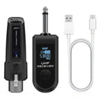K1 For Handheld Dynamic Mic Wired to Wireless Microphone Converter, 1 Transmitter + 1 Receiver, 1 Transmitter + 1 Receiver – TPU, Plug-and-play 1 Transmitter + 1 Receiver