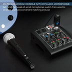 K1 For Handheld Dynamic Mic Wired to Wireless Microphone Converter, 1 Transmitter + 1 Receiver, 1 Transmitter + 1 Receiver – TPU, Plug-and-play