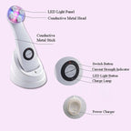 K-SKIN KD-9900 Photon Face Care Tool Lifting Tightening Ionic Rejuvenation Face Massager Anti-Aging Beauty Instrument