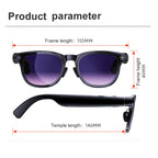 A2 8MP HD Smart Camera Glasses, Support AI Translation / AI Assistant / Bluetooth Calling, A2