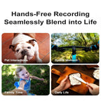 A2 8MP HD Smart Camera Glasses, Support AI Translation / AI Assistant / Bluetooth Calling, A2