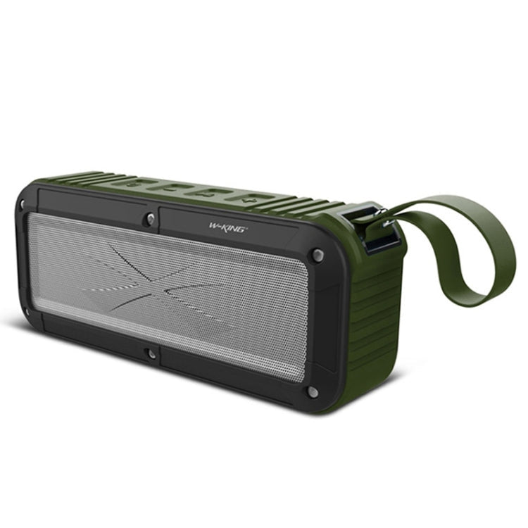 W-KING S20 Loundspeakers IPX6 Waterproof Bluetooth Speaker Portable NFC Bluetooth Speaker For Outdoors/Shower/BIcycle FM Radio Green