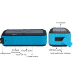 W-KING S20 Loundspeakers IPX6 Waterproof Bluetooth Speaker Portable NFC Bluetooth Speaker For Outdoors/Shower/BIcycle FM Radio
