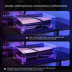 Acrylic Horizontal Mounting Transparent Dust Cover for PS5 Pro / PS5 Slim, For Sony PS5 Pro / PS5 Slim