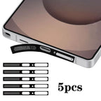 5pcs High-Density Metallic Integrated Speaker Dust Cover – Ultra-thin, For Samsung Galaxy S26 Ultra 5G, For Samsung Galaxy S25 Ultra 5G