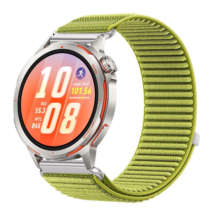 Watch Band – Braided Nylon (Huawei Watch GT Runner) For Huawei Watch GT Runner 2 Green