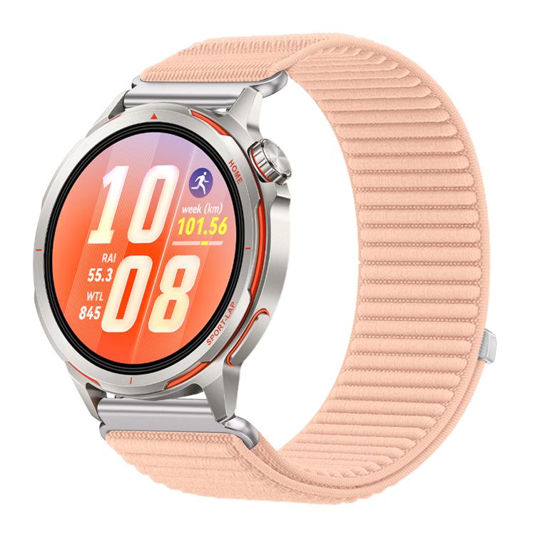 Watch Band – Braided Nylon (Huawei Watch GT Runner) For Huawei Watch GT Runner 2 Pink