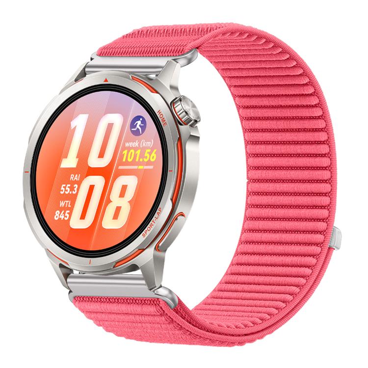 Watch Band – Braided Nylon (Huawei Watch GT Runner) For Huawei Watch GT Runner 2 Hydro Red