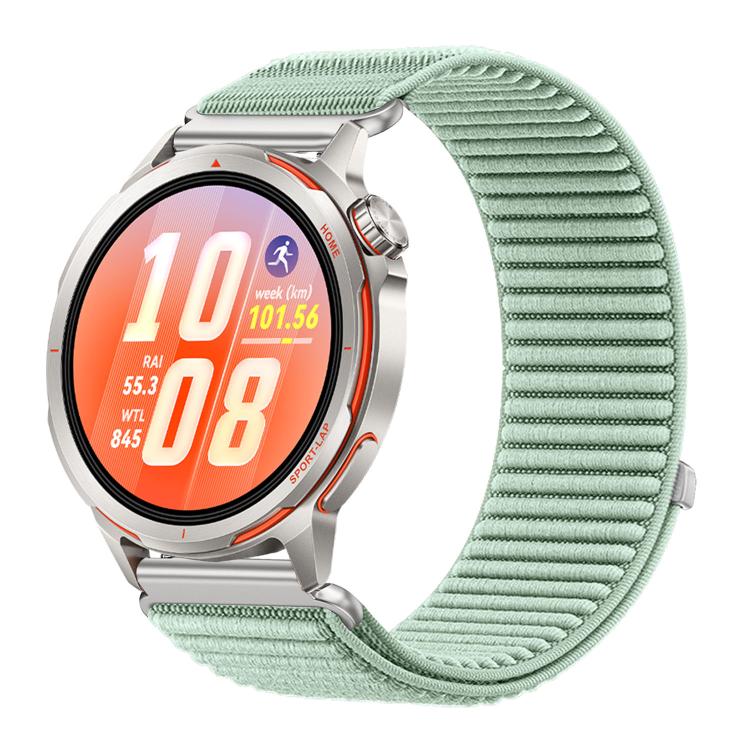 Watch Band – Braided Nylon (Huawei Watch GT Runner) For Huawei Watch GT Runner 2 Aqua Blue