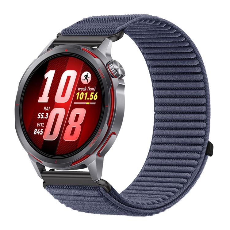 Watch Band – Braided Nylon (Huawei Watch GT Runner) For Huawei Watch GT Runner 2 Anchor Blue