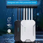 HW1800S WiFi 6 Outdoor Wireless Access Point 1800Mbps Waterproof Dual Band Gigabit Router, US Plug, EU Plug, UK Plug, AU Plug – Waterproof
