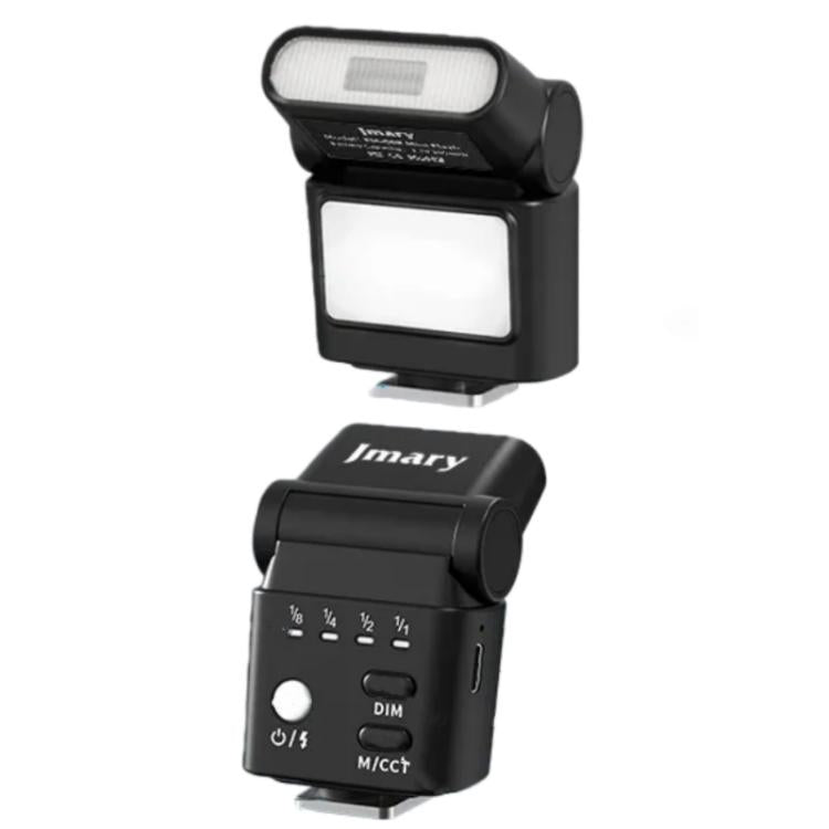 JMARY FM-06R For Camera Mini Flash Fill Light Hot Shoe Mount 300mAh Rechargeable LED Light – TPU