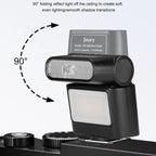 JMARY FM-06R For Camera Mini Flash Fill Light Hot Shoe Mount 300mAh Rechargeable LED Light – TPU
