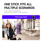F05 For Photography Vlogging Remote Control Phone Holder Extendable Selfie Stick Tripod Stand, F05