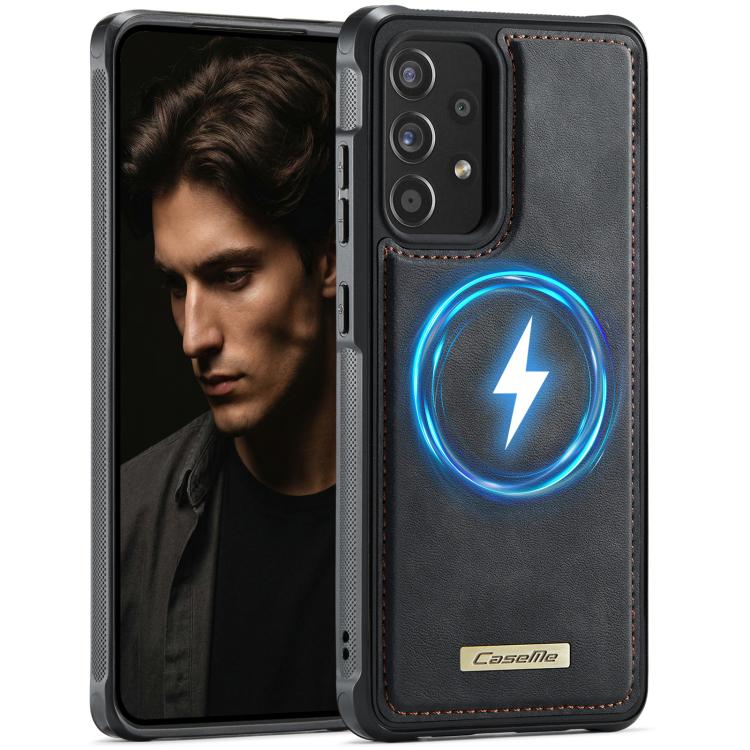 CaseMe C69 Series Magnetic Vegan Leather Back Phone Case – Magnetic, Leather, Wireless Charging, For Samsung Galaxy A52 / A52s 5G