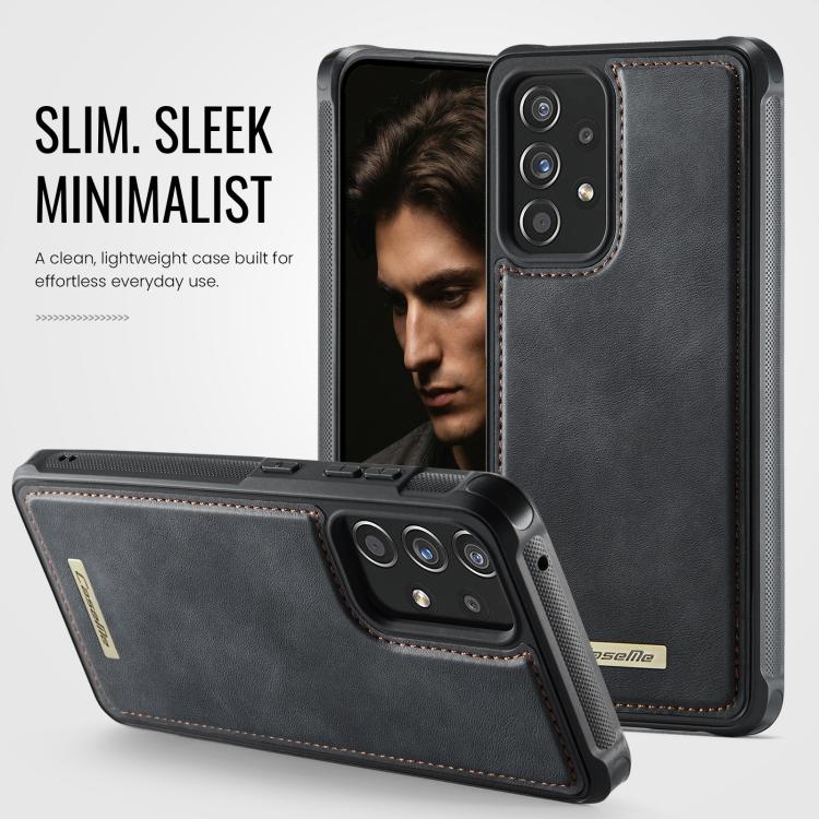 CaseMe C69 Series Magnetic Vegan Leather Back Phone Case – Magnetic, Leather, Wireless Charging, For Samsung Galaxy A52 / A52s 5G