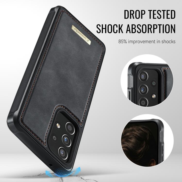 CaseMe C69 Series Magnetic Vegan Leather Back Phone Case – Magnetic, Leather, Wireless Charging, For Samsung Galaxy A52 / A52s 5G