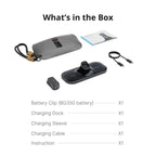 BOBOVR CG2 For Meta Ray-Ban Wayfarer Smart AI Glass 3 in 1 Charging Station – Magnetic, Leather