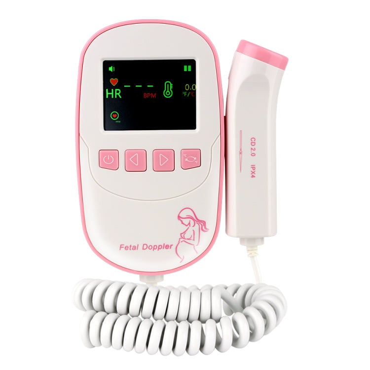 FD20P Fetal Doppler Ultrasound Baby Heartbeat Detector Monitor, FD20P FD20P
