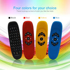 C120 2.4G Mini Keyboard Wireless Remote Mouse with 3-Gyro & 3-Gravity Sensor for PC / HTPC / IPTV / Smart TV and Android TV Box etc – Durable Build, Easy to Use